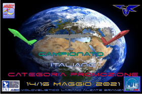 CAMPIONATO ITALIANO Cat. PROMOZIONE E VOLO ARTISTICO "TROFEO ALZATE B." 2021 - AEROCLUB VOLOVELISTICO TOSCANO