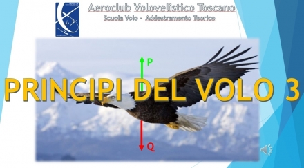 Materia Specifica Aliante EASA n°5 - Principi del volo (Lezione 3/3) - AEROCLUB VOLOVELISTICO TOSCANO
