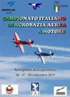 CAMPIONATO ITALIANO ACROBAZIA A MOTORE 2019 - AEROCLUB VOLOVELISTICO TOSCANO