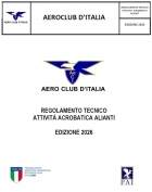 REGOLAMENTO - REGOLAMENTO TECNICO NAZIONALE ACRO-GLIDER  AeC Italia 2026 - AEROCLUB VOLOVELISTICO TOSCANO