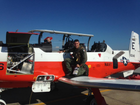 18/07/2016 - DAVIDE MINISCALCO  DECOLLA SOLISTA CON IL T6B A PENSACOLA -FL - AEROCLUB VOLOVELISTICO TOSCANO