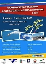 CAMPIONATO ITALIANO ACROBAZIA A MOTORE 2023 - LUCCA-TASSIGNANO - LIQL - AEROCLUB VOLOVELISTICO TOSCANO