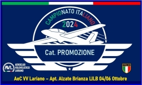 CAMPIONATO ITALIANO CAT. PROMOZIONE E VOLO ARTISTICO "TROFEO ALZATE B." 2024 - AEROCLUB VOLOVELISTICO TOSCANO
