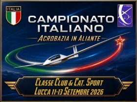 CAMPIONATO ITALIANO CAT. CLUB/SPORT E "TROFEO COLOMBANI-CARMASSI" 2026 - AEROCLUB VOLOVELISTICO TOSCANO